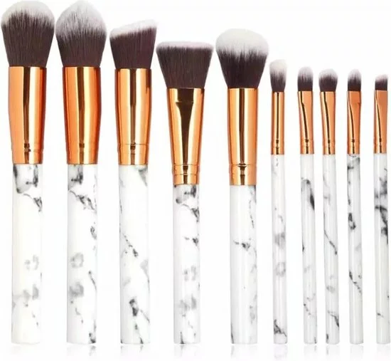 Hete verkoop 🥰 LOUZIR Professionele Make-up Kwasten - Poederkwast- Penseel Kwast- Oogschaduw Kwast - Bronzer Kwast -Foundation Kwast- Kabuki Kwasten- Contouren -make-up Borstels 10-delig ✔️ 3 Hete verkoop 🥰 LOUZIR Professionele Make-up Kwasten - Poederkwast- Penseel Kwast- Oogschaduw Kwast - Bronzer Kwast -Foundation Kwast- Kabuki Kwasten- Contouren -make-up Borstels 10-delig ✔️