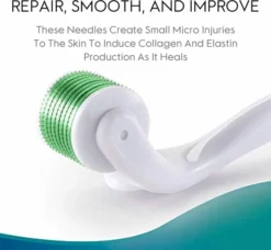 Top 10 😀 Kingsowned Dermaroller 0.5 Mm & Desinfectie Alcohol Spray - 540 Naalden - Steriel Verpakt 🎉 -Beauty Winkel 550x508 7