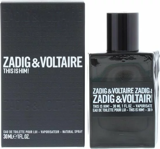 Begroting π Zadig & Voltaire This Is Him! 30 Ml - Eau De Toilette - Herenparfum β€οΈ 3 Begroting π Zadig & Voltaire This Is Him! 30 Ml - Eau De Toilette - Herenparfum β€οΈ