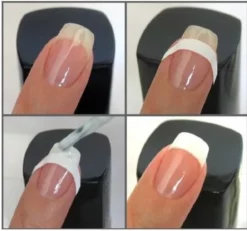 Beste Verkoop ❤️ Sparkolia Voordeelpak French Manicure Tip Guides Nagel Stickers - 5 X 48 Stuks - Nail Art - Kunstnagels - Acryl & Gel - Nagelstickers Voor Nagellak Gellak 👍 -Beauty Winkel 550x515 2