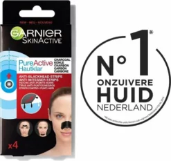 Korting π Garnier Skinactive Face SkinActive PureActive Nose Strips Charcoal - 2 X 4 Stuks - Voordeelverpakking π 21 Korting π Garnier Skinactive Face SkinActive PureActive Nose Strips Charcoal - 2 X 4 Stuks - Voordeelverpakking π -Beauty Winkel 550x518 1
