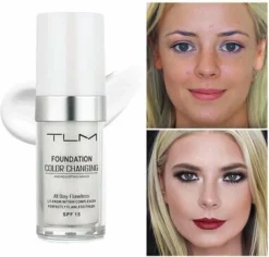Beste Pirce 👏 TLM Foundation Kleurveranderende Foundation - Color Changing Foundation 🔥 -Beauty Winkel 550x525 1