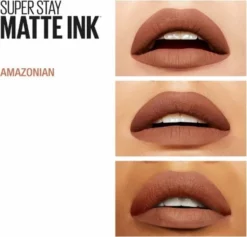 Goedkoop 🔔 Maybelline Superstay Matte Ink Lippenstift - 70 Amazonian - Nude - Vloeibare Matte 💄 Lipstick 😉 -Beauty Winkel 550x527 1