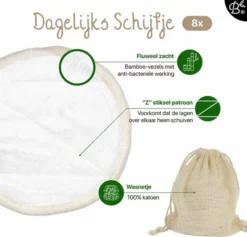 Goedkoopste 🥰 Bamboozy 12 Zwart + Wit Wasbare Wattenschijfjes Herbruikbare Wattenschijfjes Zero Waste Duurzame Bamboe 🛒 15 Goedkoopste 🥰 Bamboozy 12 Zwart + Wit Wasbare Wattenschijfjes Herbruikbare Wattenschijfjes Zero Waste Duurzame Bamboe 🛒 -Beauty Winkel 550x527 10