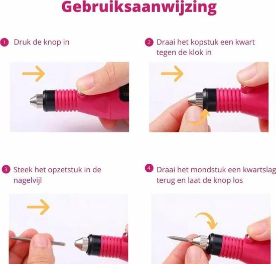 Flash-uitverkoop 😀 Royala - Acrylnagels Starterspakket Incl. Nagelfreesmachine | +12 Grote Potjes Colored Acryl Poeder | Acryl Nagels Starter Kit Set | Nail Art Pakket | 84 Delig | 500 Franse Tips 👏 12 Flash-uitverkoop 😀 Royala - Acrylnagels Starterspakket Incl. Nagelfreesmachine | +12 Grote Potjes Colored Acryl Poeder | Acryl Nagels Starter Kit Set | Nail Art Pakket | 84 Delig | 500 Franse Tips 👏 - Afbeelding 10