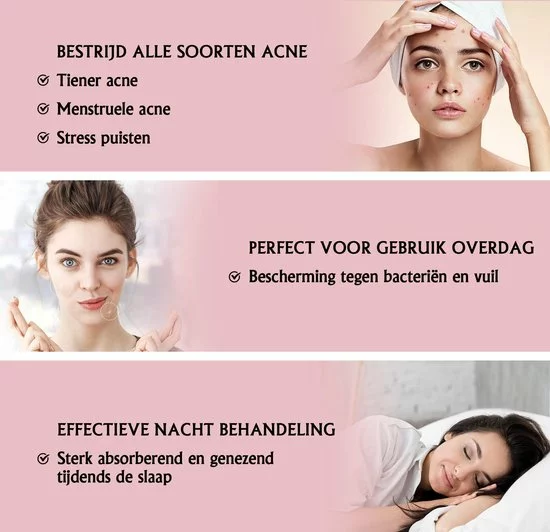 Goedkoopste π Novabeau Acne Patches Voor Dag En Nacht - Puisten Verwijderaar - Huidreiniger - 144 Stuks In 2 Formaten - Pukkel Pleister - Pimple Patch Die Onzuiverheden Absorbeert - Acneverzorging π 7 Goedkoopste π Novabeau Acne Patches Voor Dag En Nacht - Puisten Verwijderaar - Huidreiniger - 144 Stuks In 2 Formaten - Pukkel Pleister - Pimple Patch Die Onzuiverheden Absorbeert - Acneverzorging π - Afbeelding 5