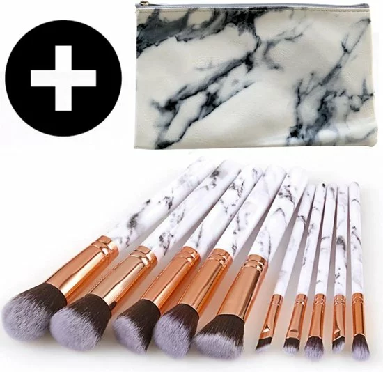 Promo ✔️ BeauRose Luxe Make Up Kwasten Set - Make Up Brush - Oogschaduw Beauty - Foundation Kwast - Poederkwast - Brush - Make Up - Cosmetica - Kwasten Set Make Up Etui - Make Up Penselen Set Make Up Set ✔️ 3 Promo ✔️ BeauRose Luxe Make Up Kwasten Set - Make Up Brush - Oogschaduw Beauty - Foundation Kwast - Poederkwast - Brush - Make Up - Cosmetica - Kwasten Set Make Up Etui - Make Up Penselen Set Make Up Set ✔️