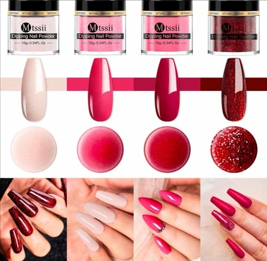 Flash-uitverkoop βοΈ Dipping Powder Starter Kit - 4 Kleuren - Rood - Dip Poeder - Acryl Nagels - Dip Poeder Starter Kit - Starterset - Dip Nagels - Nagel Poeder - Acryl Poeder - MTSSII - Dip Powder- 𧨠8 Flash-uitverkoop βοΈ Dipping Powder Starter Kit - 4 Kleuren - Rood - Dip Poeder - Acryl Nagels - Dip Poeder Starter Kit - Starterset - Dip Nagels - Nagel Poeder - Acryl Poeder - MTSSII - Dip Powder- 𧨠- Afbeelding 6