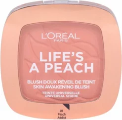 Beste recensies van 😉 L’Oréal Paris Make-Up Designer Wake Up & Glow Blush - 01 Life's A Peach - Blush ✨ -Beauty Winkel 550x540 3