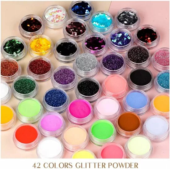 Flash-uitverkoop 😀 Royala - Acrylnagels Starterspakket Incl. Nagelfreesmachine | +12 Grote Potjes Colored Acryl Poeder | Acryl Nagels Starter Kit Set | Nail Art Pakket | 84 Delig | 500 Franse Tips 👏 4 Flash-uitverkoop 😀 Royala - Acrylnagels Starterspakket Incl. Nagelfreesmachine | +12 Grote Potjes Colored Acryl Poeder | Acryl Nagels Starter Kit Set | Nail Art Pakket | 84 Delig | 500 Franse Tips 👏 - Afbeelding 2