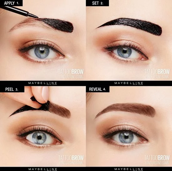 Groothandel π Maybelline Tattoo Brow Peel-Off Wenkbrauwgel - 3 Dark Brown - Bruin 𧨠10 Groothandel π Maybelline Tattoo Brow Peel-Off Wenkbrauwgel - 3 Dark Brown - Bruin 𧨠- Afbeelding 8