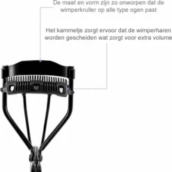Promo π INTER-ESQUE Wimperkruller - Eyelash Curler + 3x Gratis Extra Siliconen Pad & 3x Extra Kam - Zwart π― 14 Promo π INTER-ESQUE Wimperkruller - Eyelash Curler + 3x Gratis Extra Siliconen Pad & 3x Extra Kam - Zwart π― -Beauty Winkel 550x548 15