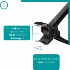 Beste Pirce 🌟 Obioli Nagelknipper Set - Sinterklaas - Luxe Cadeau Doos Voor Mannen En Vrouwen - Nageltang - Nagelschaar - Kalknagels - Teennagel - Met Nagelvijl - Zwart - Groot - RVS - Feestdagen ❤️ -Beauty Winkel 550x548 8