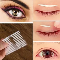 Top 10 🥰 Merkloos 144 Stuks Zeer Effectieve Ooglid Stickers - Verbeterde Onzichtbare Ooglid Stickers - Oogleden Liften - Ooglidtape - Ooglidstickers -Eyelidtapes 144x 🥰