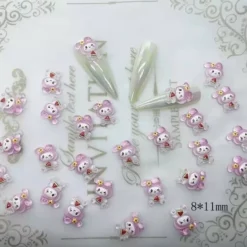 Begroting ⌛ Merk Nails Charm Nagel Diamand Hello Kitty Nagels Nagel Sticker Nagellak 3D Bedel Bedeltje Cinnamoroll Kuromi SanrioMy Melody Nail Art Nagel Sticker Valse Nagels 🛒 -Beauty Winkel 550x550 1048