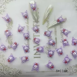 Begroting ⌛ Merk Nails Charm Nagel Diamand Hello Kitty Nagels Nagel Sticker Nagellak 3D Bedel Bedeltje Cinnamoroll Kuromi SanrioMy Melody Nail Art Nagel Sticker Valse Nagels 🛒 -Beauty Winkel 550x550 1049