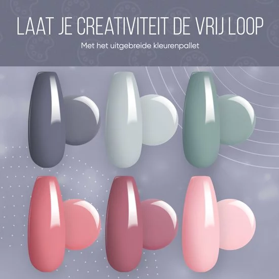 Kopen ๐ฅฐ Lovae Cosmetics Gellak - 6-delige Set - Gel Nagellak - Cotton ๐ฌ Candy - Gellac - 8ML โ๏ธ 4 Kopen ๐ฅฐ Lovae Cosmetics Gellak - 6-delige Set - Gel Nagellak - Cotton ๐ฌ Candy - Gellac - 8ML โ๏ธ - Afbeelding 2