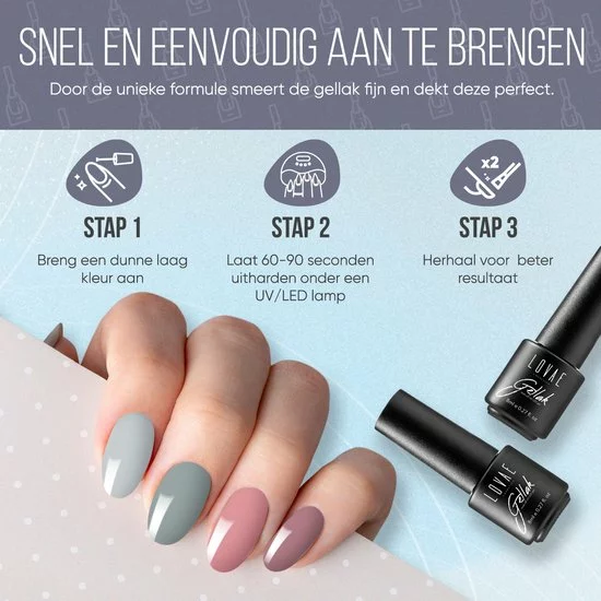 Kopen ๐ฅฐ Lovae Cosmetics Gellak - 6-delige Set - Gel Nagellak - Cotton ๐ฌ Candy - Gellac - 8ML โ๏ธ 6 Kopen ๐ฅฐ Lovae Cosmetics Gellak - 6-delige Set - Gel Nagellak - Cotton ๐ฌ Candy - Gellac - 8ML โ๏ธ - Afbeelding 4