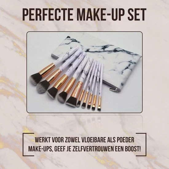 Promo ✔️ BeauRose Luxe Make Up Kwasten Set - Make Up Brush - Oogschaduw Beauty - Foundation Kwast - Poederkwast - Brush - Make Up - Cosmetica - Kwasten Set Make Up Etui - Make Up Penselen Set Make Up Set ✔️ 8 Promo ✔️ BeauRose Luxe Make Up Kwasten Set - Make Up Brush - Oogschaduw Beauty - Foundation Kwast - Poederkwast - Brush - Make Up - Cosmetica - Kwasten Set Make Up Etui - Make Up Penselen Set Make Up Set ✔️ - Afbeelding 6