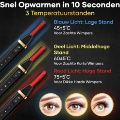 Beste Pirce 🎉 MoreWomen Elektrische Wimperkruller - Wimperkruller - Verwarmd - Wimper Lift - Incl. Wimperborstel ✨ -Beauty Winkel 550x550 172