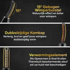 Beste Pirce 🎉 MoreWomen Elektrische Wimperkruller - Wimperkruller - Verwarmd - Wimper Lift - Incl. Wimperborstel ✨ -Beauty Winkel 550x550 175