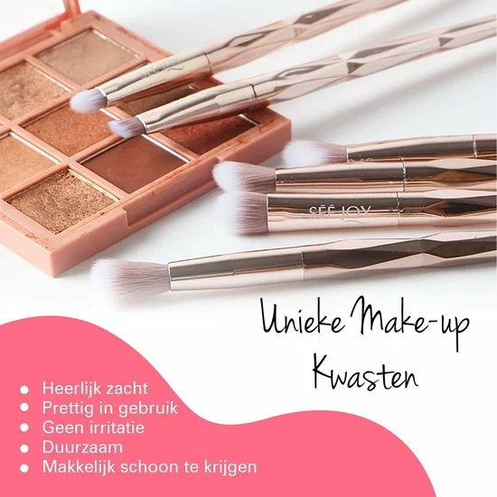 Aanbiedingen β BeauRose Make Up Kwasten Set - Make Up Brush - Oogschaduw - Foundation Kwast - Poeder Kwast - Brush - Make Up - Cosmetica - Kwasten Set Make Up Tasje - 12 Stuks π 4 Aanbiedingen β BeauRose Make Up Kwasten Set - Make Up Brush - Oogschaduw - Foundation Kwast - Poeder Kwast - Brush - Make Up - Cosmetica - Kwasten Set Make Up Tasje - 12 Stuks π - Afbeelding 2