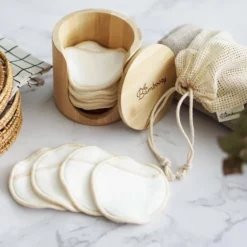 Kopen ⭐ Bamboozy 16 Herbruikbare Wattenschijfjes + Bamboe Houder - 12x Dagelijks 4x Scrub 4 Laags - Wasbare Wattenschijfjes Makeup Pads Zero Waste 🌟 -Beauty Winkel 550x550 215