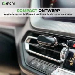 Goedkoop 👍 ISetchi Frisse Autoparfum - Autogeur - Met 4 Verschillende Geuren Compact Formaat & Navulbaar - Metaal Ontwerp - Parfum Voor Luchtrooster Ventilatierooster -Auto Luchtje - Car Perfume ✔️ -Beauty Winkel 550x550 25