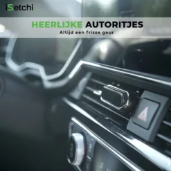 Goedkoop 👍 ISetchi Frisse Autoparfum - Autogeur - Met 4 Verschillende Geuren Compact Formaat & Navulbaar - Metaal Ontwerp - Parfum Voor Luchtrooster Ventilatierooster -Auto Luchtje - Car Perfume ✔️ -Beauty Winkel 550x550 26