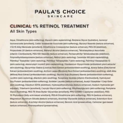 Goedkoop 🎉 Paula's Choice Clinical 1% Retinol Treatment - Vitamine A Serum - Alle Huidtypen - Mini 5 Ml 🌟 -Beauty Winkel 550x550 289