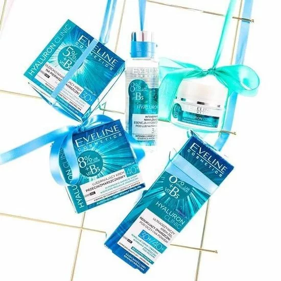 Uitgang 𧨠Eveline Cosmetics Hyaluron Clinic Deeply Moisturizing Cream Day & Night 30+ 50ml. π 4 Uitgang 𧨠Eveline Cosmetics Hyaluron Clinic Deeply Moisturizing Cream Day & Night 30+ 50ml. π - Afbeelding 2