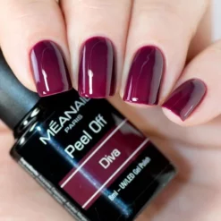 Uitgang 🎁 MEANAIL?PARIS M Anail - Gellak - Peel Off - Cruelty Free- 6 X 8ml - Gel Nagellak - Dark Night 👍 -Beauty Winkel 550x550 326