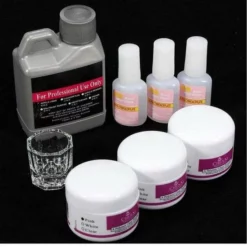 Beste deal 🎁 Royala Acryl Nagels Start Pakket | Monomeer Acryl Liquid | 500 French Tips | Acryl Poeder | Acryl Penselen | Nail Art 😀 -Beauty Winkel 550x550 532