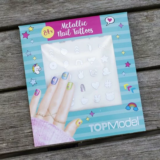 Gloednieuw π Topmodel Nagelsticker-set Meisjes Zilver 84 Stuks β€οΈ 4 Gloednieuw π Topmodel Nagelsticker-set Meisjes Zilver 84 Stuks β€οΈ - Afbeelding 2