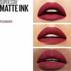 Top 10 🔔 Maybelline Superstay Matte Ink Lippenstift - 115 Founder - Rood 🔔 -Beauty Winkel 550x550 623