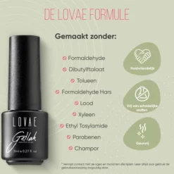 Promo ✨ Lovae Cosmetics Gellak - 6-delige Set - Gel Nagellak - Coral Green - Gellac - 8ML 🥰 -Beauty Winkel 550x550 631