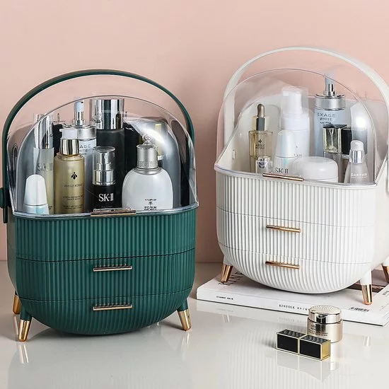 Begroting 😉 PIXMY Video & Photo PIXMY - Make Up Organizer Ladekastje Sieraden Houder - Groen ⭐ 4 Begroting 😉 PIXMY Video & Photo PIXMY - Make Up Organizer Ladekastje Sieraden Houder - Groen ⭐ - Afbeelding 2