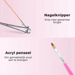 Uitgang 🎉 123nails Acrylnagels Starterspakket - Complete Set Beginners - Professionele Kunstnagels - 8 Verschillende Kleuren Acryl Poeder - Acryl Nagels 🔔 -Beauty Winkel 550x550 708