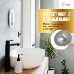 Begroting 🧨 Xclusive-lifestyle Luxe Make-Up Spiegel Met LED Verlichting - Oplaadbaar - 3 Lichtkleuren - Dimbaar - Scheerspiegel - Afneembaar 10x Vergrotings Spiegeltje - 360 Verstelbaar 🌟 -Beauty Winkel 550x550 747