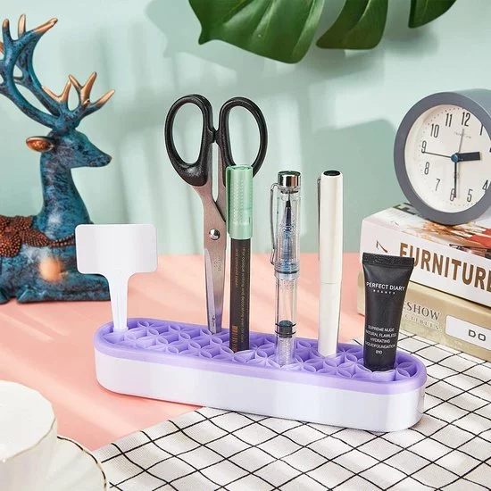 Flash-uitverkoop ๐ Pazzo Goods Make Up Organizer Paars | Make Up Holder |Make Up Organizer | ๐ Lipstick Organizer| Make Up Houder | Nagellak/Lipstick Organizer |Lippenstift Houder |Siliconen | Musthave |Cadeau | Vrouw ๐ฅฐ 5 Flash-uitverkoop ๐ Pazzo Goods Make Up Organizer Paars | Make Up Holder |Make Up Organizer | ๐ Lipstick Organizer| Make Up Houder | Nagellak/Lipstick Organizer |Lippenstift Houder |Siliconen | Musthave |Cadeau | Vrouw ๐ฅฐ - Afbeelding 3