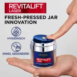 Goedkoopste ⭐ L’Oréal Paris Revitalift Laser Pressed Nachtcrème - Retinol En Niacinamide - 50 Ml 💯 -Beauty Winkel 550x550 789