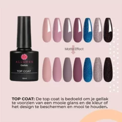 Flash-uitverkoop ✔️ Allures Gellak - Top 🧥 Coat - Nagellak - Gellak Starterspakket - Nagels - Gellak Set - 15 ML ❤️ 14 Flash-uitverkoop ✔️ Allures Gellak - Top 🧥 Coat - Nagellak - Gellak Starterspakket - Nagels - Gellak Set - 15 ML ❤️ -Beauty Winkel 550x550 802