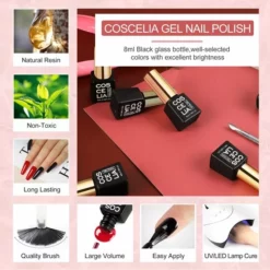 Begroting ❤️ Royala D6 Gellak - Gellak Starterspakket 10 Kleuren - Gellak - Gellak Set - UV LED Lamp 36W - Manicure - Nagellak - Nail Art - 10 Kleuren Gel Polish - Nagellakset - Gellakset 🥰 -Beauty Winkel 550x550 906