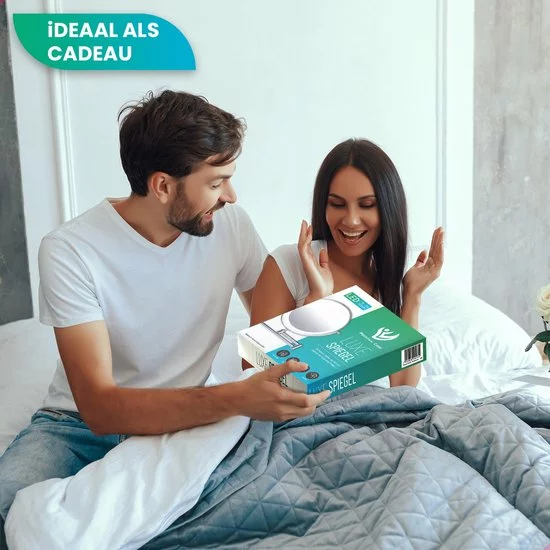 Promo ✔️ Personal Care Make Up Spiegel Met Led Verlichting - 5X Vergroting - Wandspiegel Rond - Scheerspiegel Wandmodel - Badkamer - Douche - Chroom 🔔 9 Promo ✔️ Personal Care Make Up Spiegel Met Led Verlichting - 5X Vergroting - Wandspiegel Rond - Scheerspiegel Wandmodel - Badkamer - Douche - Chroom 🔔 - Afbeelding 7