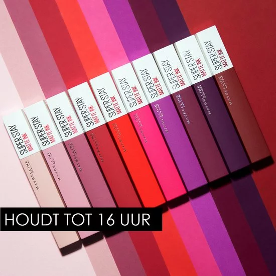 Gloednieuw 🌟 Maybelline Lippenstift SuperStay Matte Ink 320 Individualist ❤️ 8 Gloednieuw 🌟 Maybelline Lippenstift SuperStay Matte Ink 320 Individualist ❤️ - Afbeelding 6