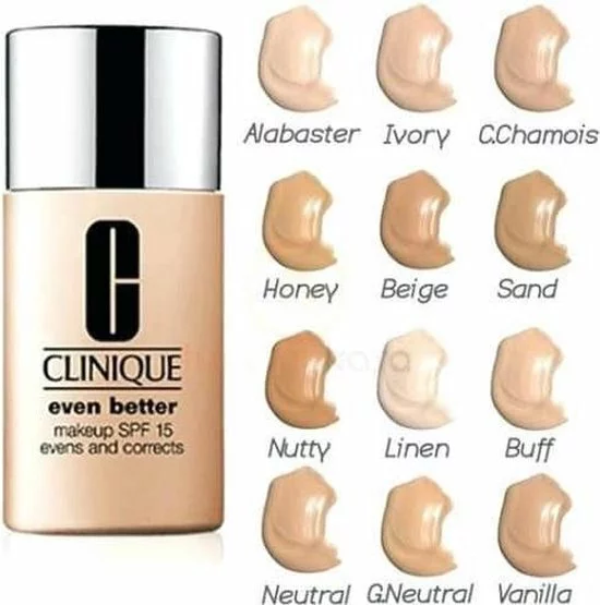 Uitgang ⌛ Clinique Even Better Foundation Met SPF15 - CN40 Cream Chamois ❤️ 14 Uitgang ⌛ Clinique Even Better Foundation Met SPF15 - CN40 Cream Chamois ❤️ - Afbeelding 12
