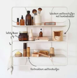 Kopen ⭐ Bamboozy 16 Herbruikbare Wattenschijfjes + Bamboe Houder - 12x Dagelijks 4x Scrub 4 Laags - Wasbare Wattenschijfjes Makeup Pads Zero Waste 🌟 -Beauty Winkel 550x556 1