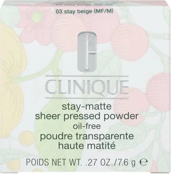 Uitgang ❤️ Clinique Stay-Matte Sheer Pressed Powder - 03 Stay Beige - 7,6 G 🔥 4 Uitgang ❤️ Clinique Stay-Matte Sheer Pressed Powder - 03 Stay Beige - 7,6 G 🔥 - Afbeelding 2
