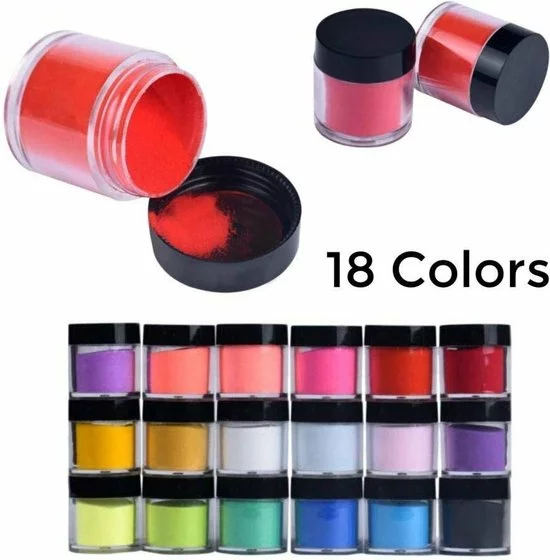 Beste recensies van π― Royala | 18-Delige Acryl Poeder Set | Totaal 108 Gram Aan Poeders | Acryl Nagels | Starter Set Voor Nail Art| 18 Kleuren | Nail Art βοΈ 13 Beste recensies van π― Royala | 18-Delige Acryl Poeder Set | Totaal 108 Gram Aan Poeders | Acryl Nagels | Starter Set Voor Nail Art| 18 Kleuren | Nail Art βοΈ - Afbeelding 11
