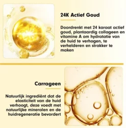 Goedkoop 🔔 Collageen Oogmasker Luxovita - Wallen Wegwerken/Donkere Kringen/Rimpels - Hydraterend - 24k Goud Oog Masker - Eye Pads - Gel Oogmaskers - 60 Stuks 😉 -Beauty Winkel 550x560 5